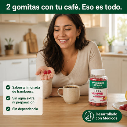 Physician's Choice Fiber Gummies | Ve Al Baño Todos Los Días sin  Esfuerzo